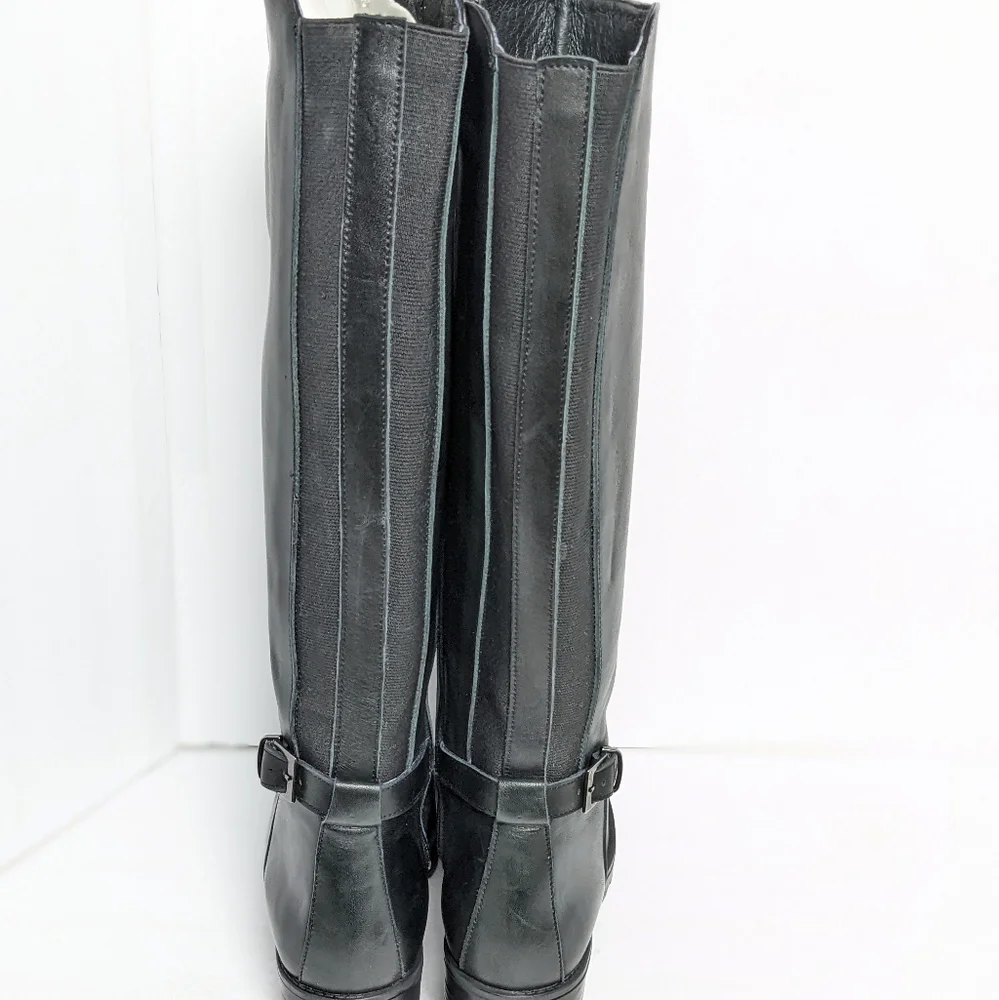 Girotti leather knee high boots - Picture 7 of 16